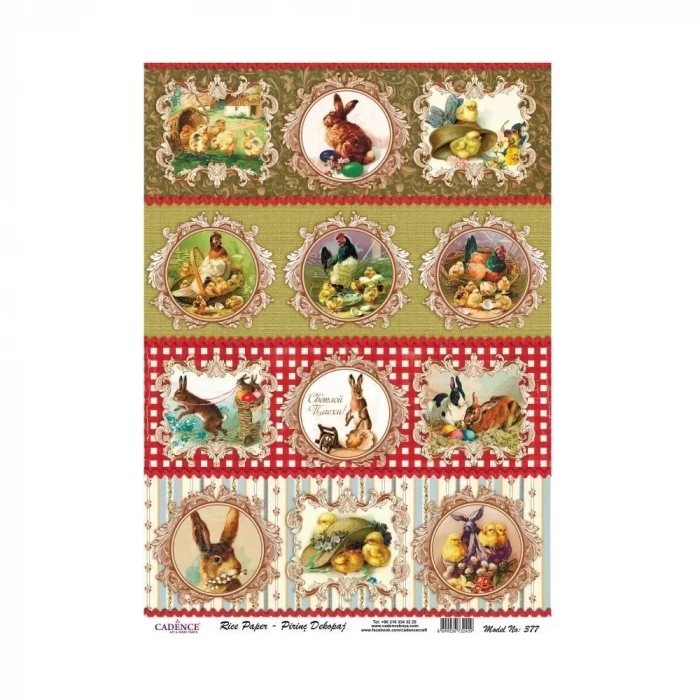 PİRİNÇ KAĞIT MODEL 377 30X42