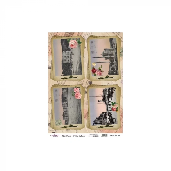 PİRİNÇ KAĞIT MODEL 411 30X42