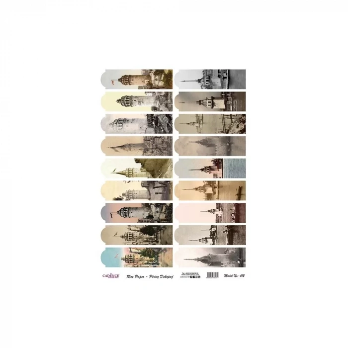 PİRİNÇ KAĞIT MODEL 412 30X42