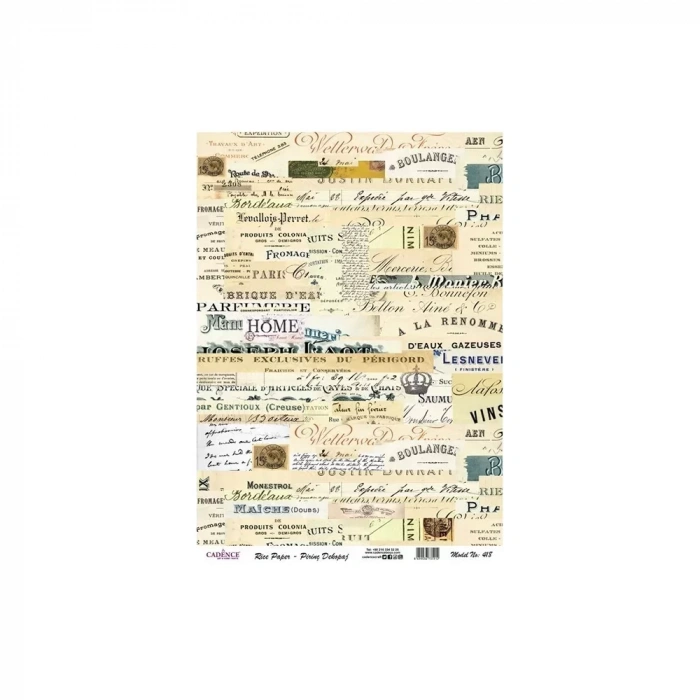 PİRİNÇ KAĞIT MODEL 418 30X42