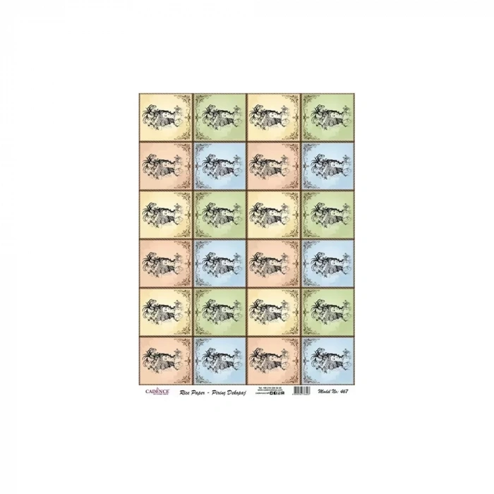 PİRİNÇ KAĞIT MODEL 467 30X42