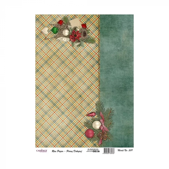 PİRİNÇ KAĞIT MODEL 509 30X42