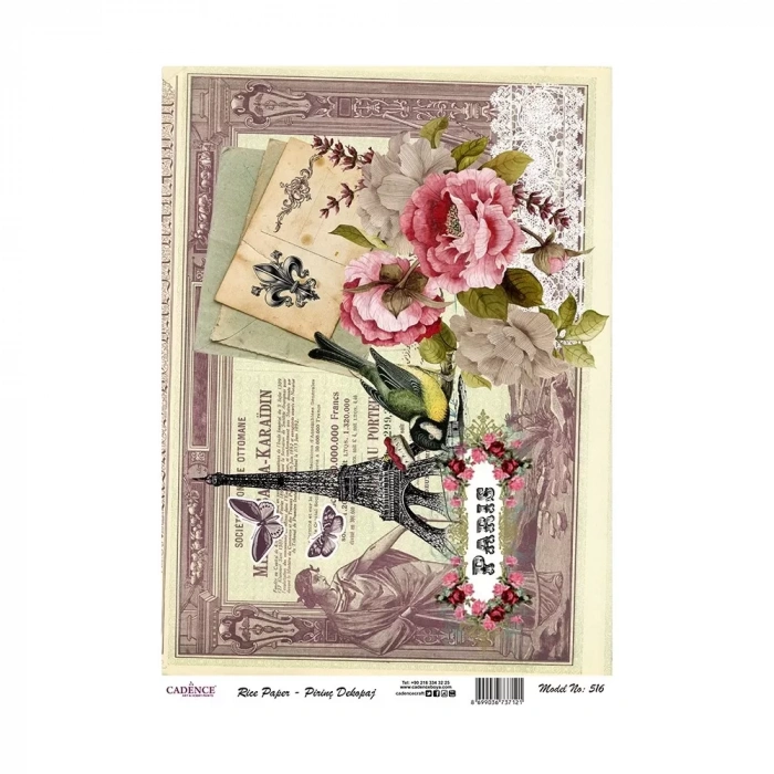 PİRİNÇ KAĞIT MODEL 516 30X42