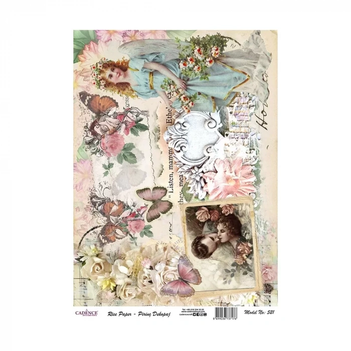 PİRİNÇ KAĞIT MODEL 521 30X42