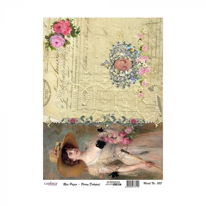 PİRİNÇ KAĞIT MODEL 523 30X42