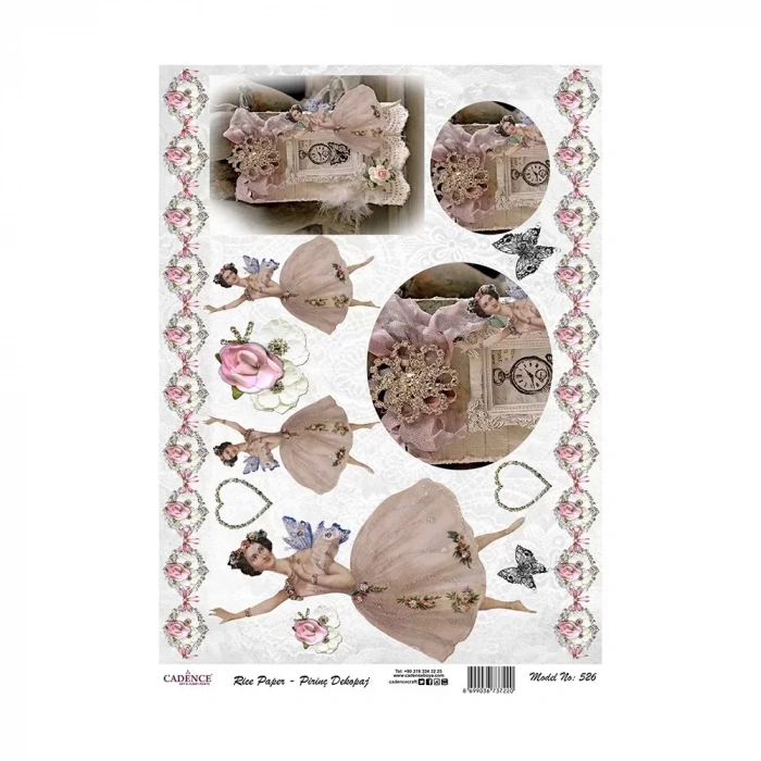 PİRİNÇ KAĞIT MODEL 526 30X42