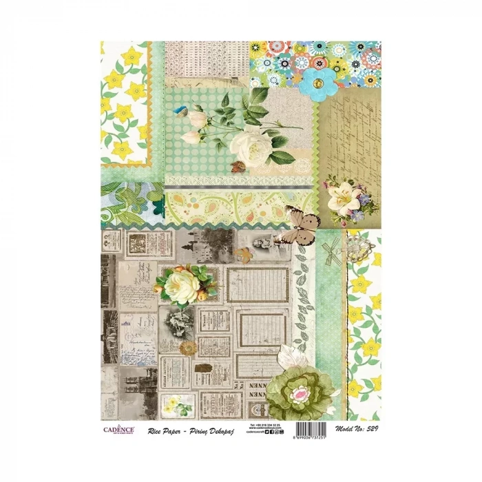 PİRİNÇ KAĞIT MODEL 529 30X42