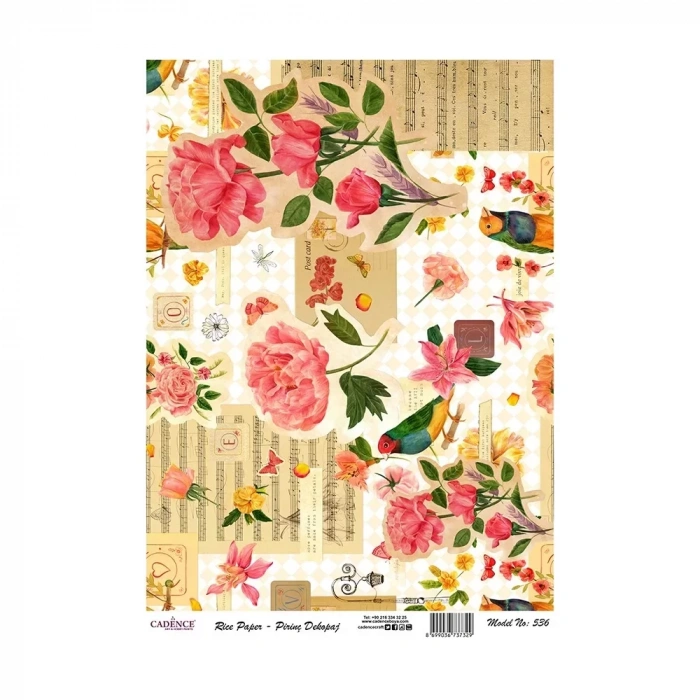 PİRİNÇ KAĞIT MODEL 536 30X42