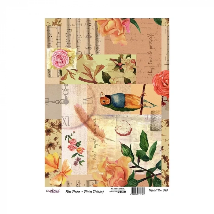 PİRİNÇ KAĞIT MODEL 540 30X42