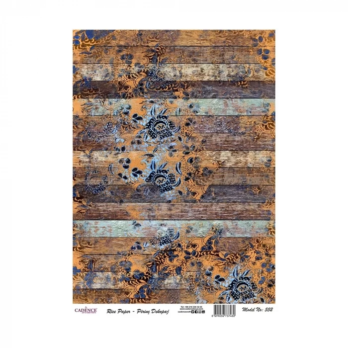 PİRİNÇ KAĞIT MODEL 552 30X42