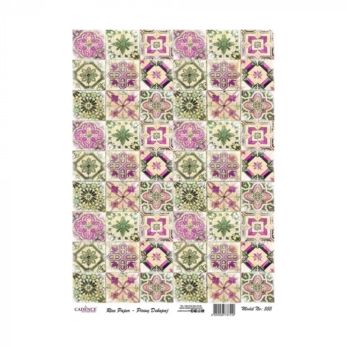 PİRİNÇ KAĞIT MODEL 555 30X42