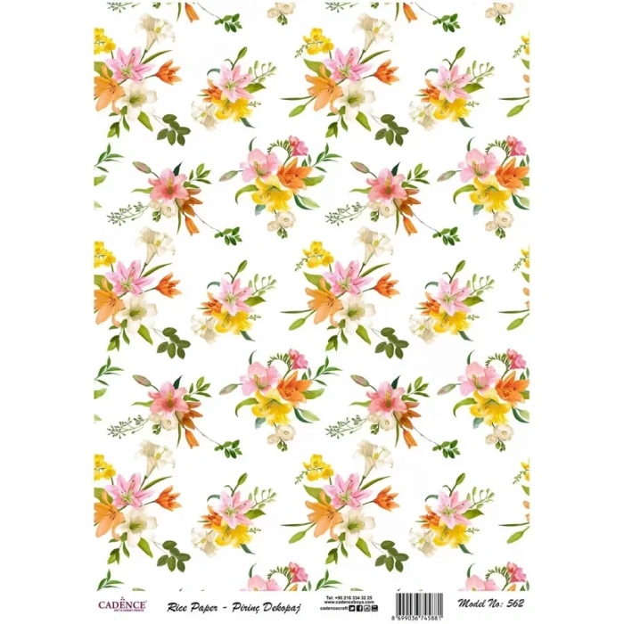 PİRİNÇ KAĞIT MODEL 562 30X42