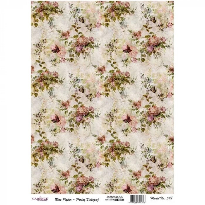 PİRİNÇ KAĞIT MODEL 598 30X42