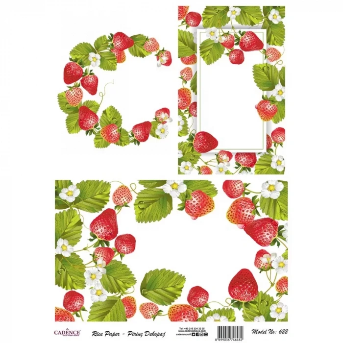 PİRİNÇ KAĞIT MODEL 622 30X42