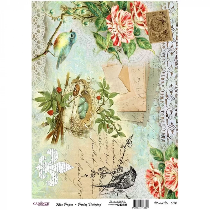 PİRİNÇ KAĞIT MODEL 634 30X42