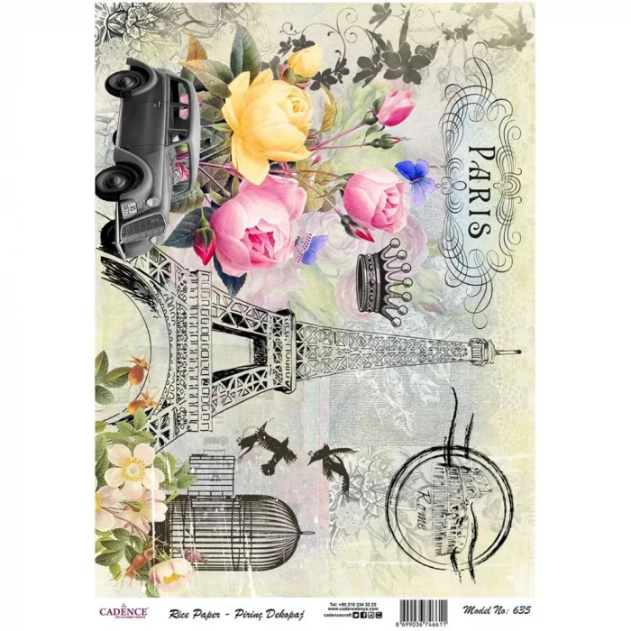 PİRİNÇ KAĞIT MODEL 635 30X42