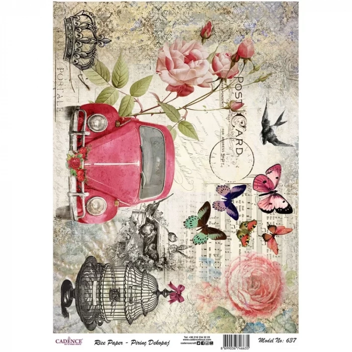 PİRİNÇ KAĞIT MODEL 637 30X42