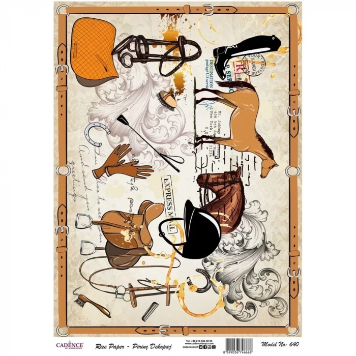 PİRİNÇ KAĞIT MODEL 640 30X42