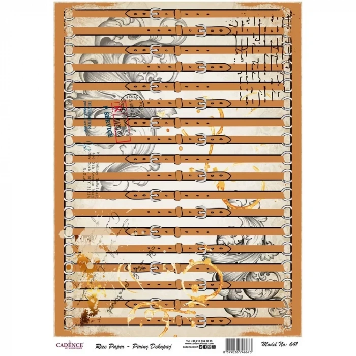 PİRİNÇ KAĞIT MODEL 641 30X42