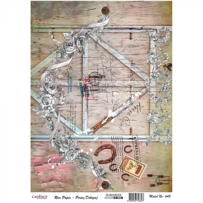 PİRİNÇ KAĞIT MODEL 643 30X42