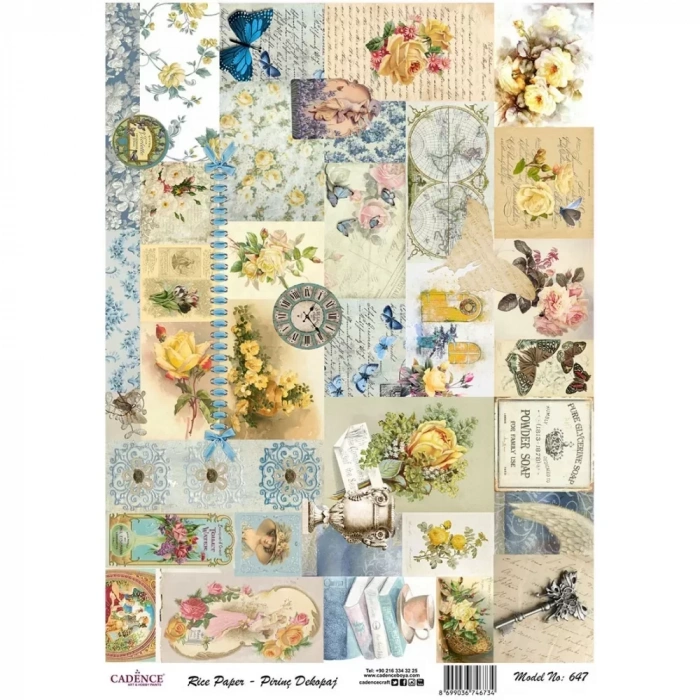 PİRİNÇ KAĞIT MODEL 647 30X42