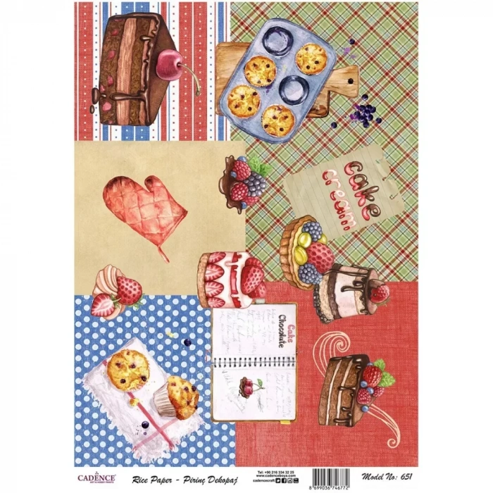 PİRİNÇ KAĞIT MODEL 651 30X42