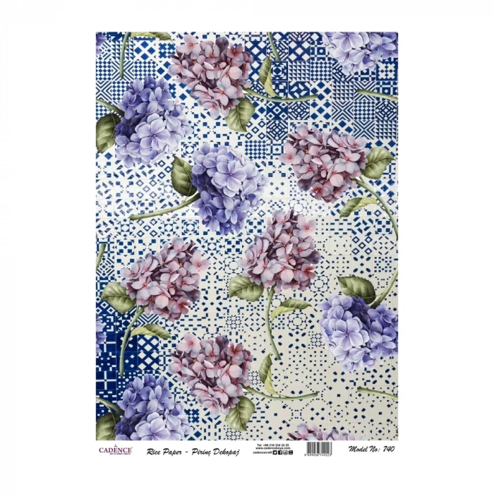 PİRİNÇ KAĞIT MODERN SERİ MODEL 740 30X42