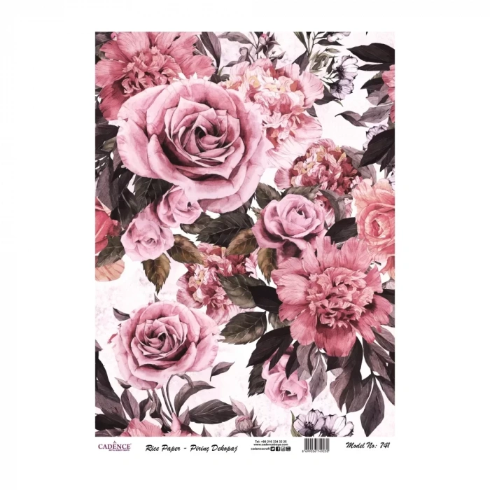 PİRİNÇ KAĞIT MODERN SERİ MODEL 741 30X42