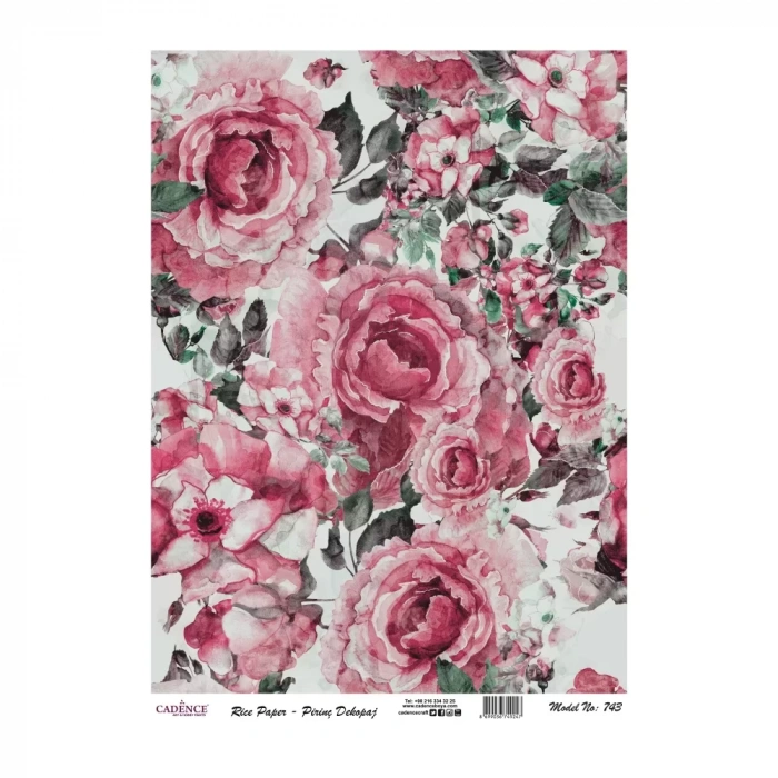 PİRİNÇ KAĞIT MODERN SERİ MODEL 743 30X42