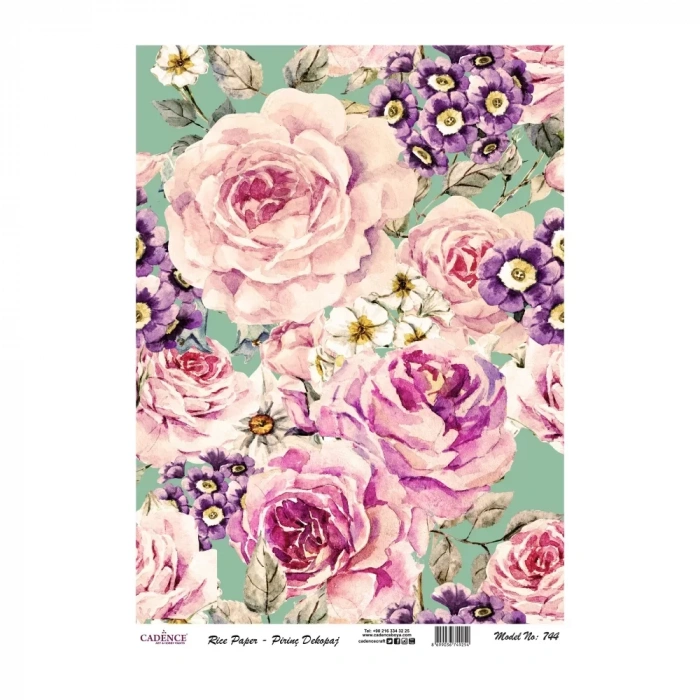 PİRİNÇ KAĞIT MODERN SERİ MODEL 744 30X42