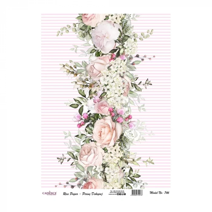 PİRİNÇ KAĞIT MODERN SERİ MODEL 746 30X42