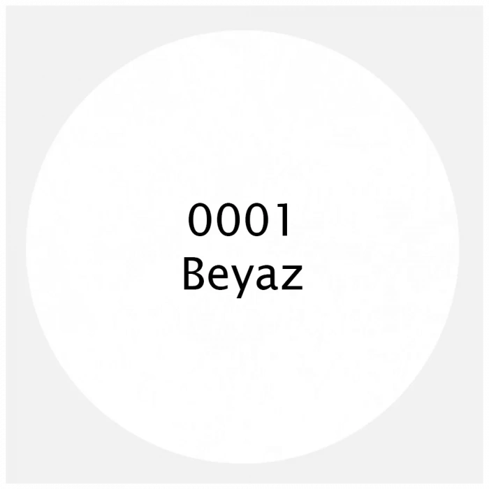 PREMIUM AKRİLİK BOYA 0001 BEYAZ 500ML
