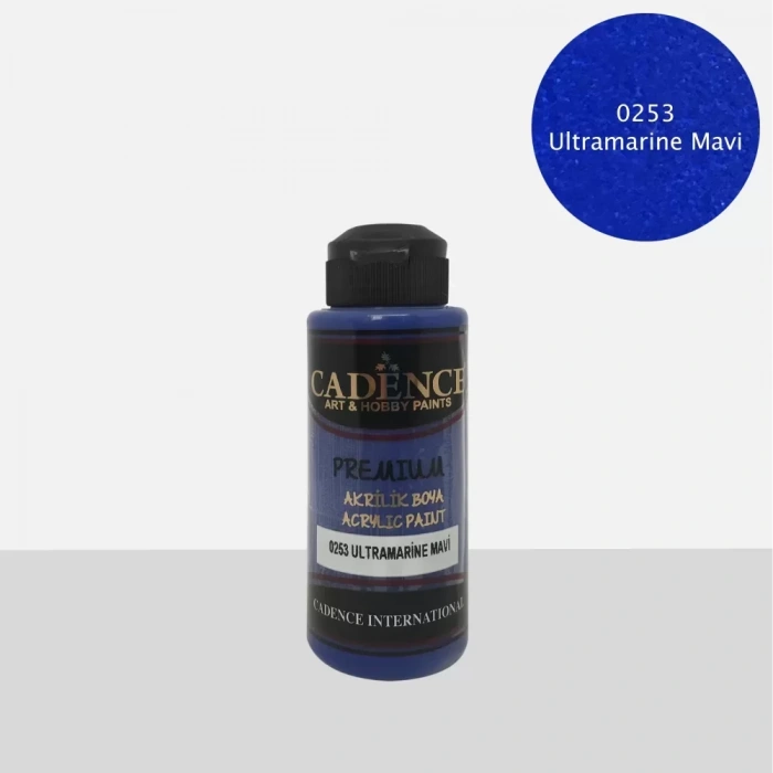 PREMIUM AKRİLİK BOYA 0253 ULTRAMARİNE 120ML