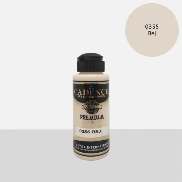PREMIUM AKRİLİK BOYA 0355 BEJ 70ML
