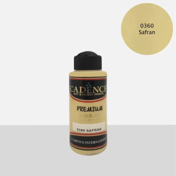 PREMIUM AKRİLİK BOYA 0360 SAFRAN 120ML