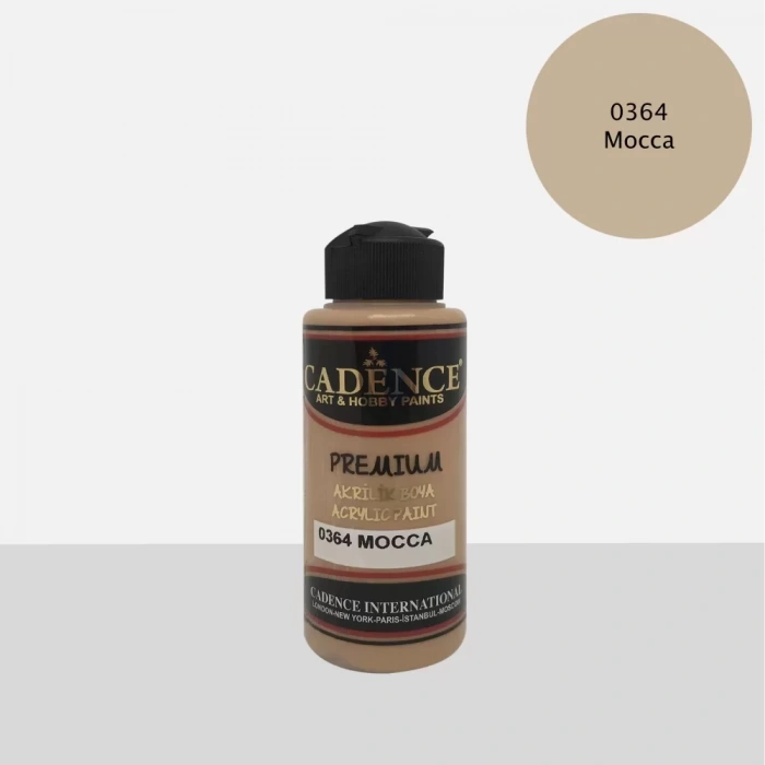 PREMIUM AKRİLİK BOYA 0364 MOCCA 120ML