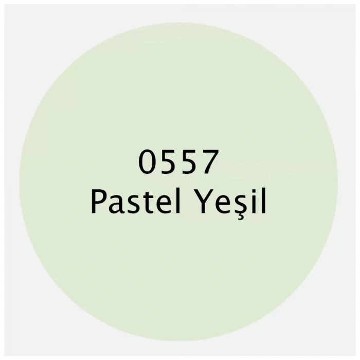 PREMIUM AKRİLİK BOYA 0557 PASTEL YEŞİLİ 500ML
