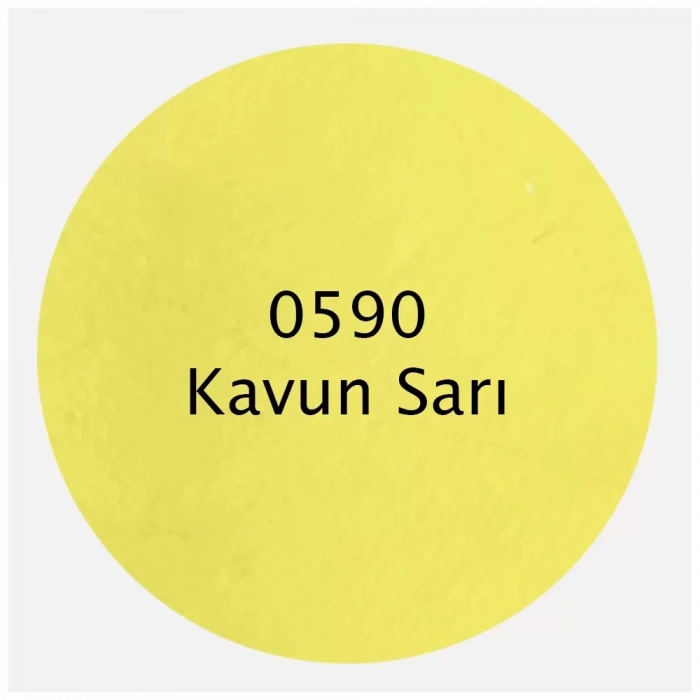 PREMIUM AKRİLİK BOYA 0590 KAVUN SARI 500ML