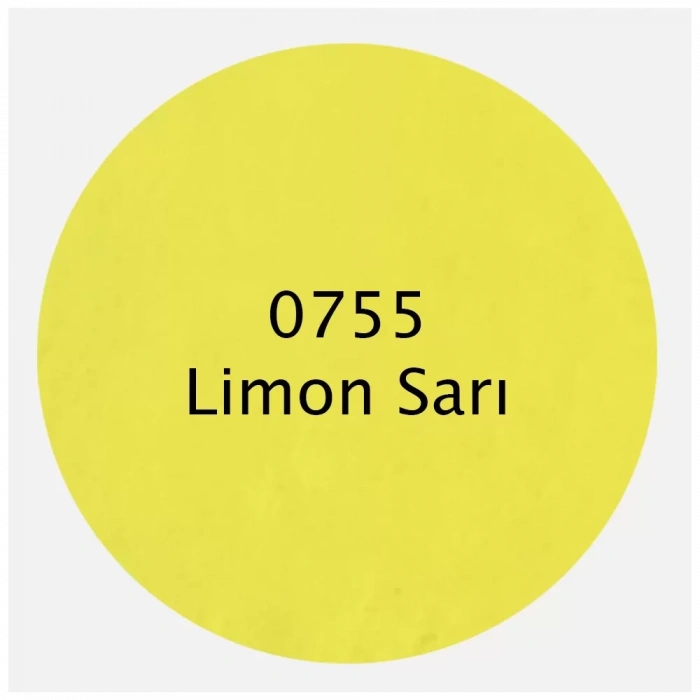 PREMIUM AKRİLİK BOYA 0755 LİMON SARI 500ML