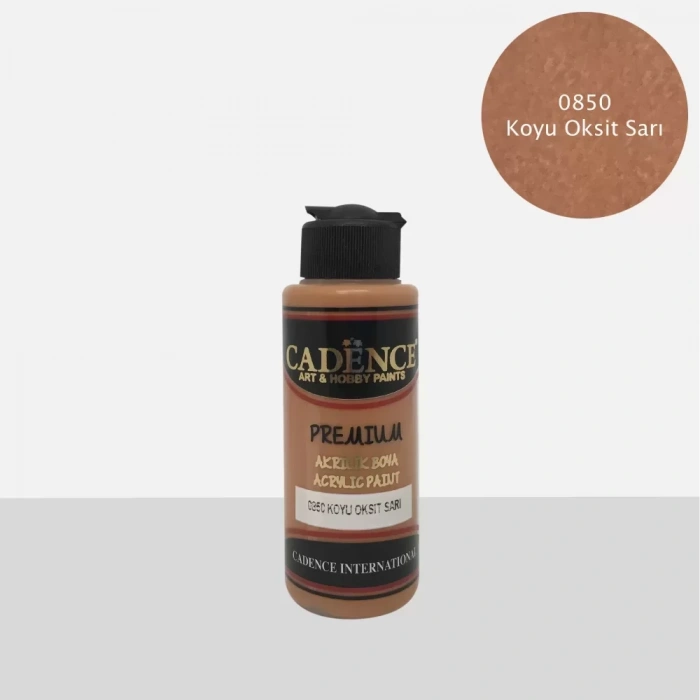 PREMIUM AKRİLİK BOYA 0850 K. OKSİT SARI 70ML
