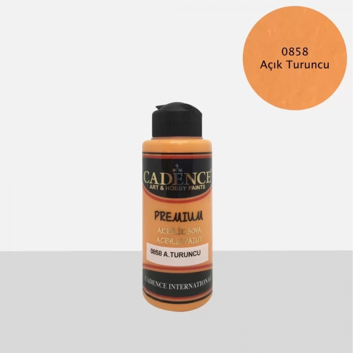 PREMIUM AKRİLİK BOYA 0858 A. TURUNCU 70ML