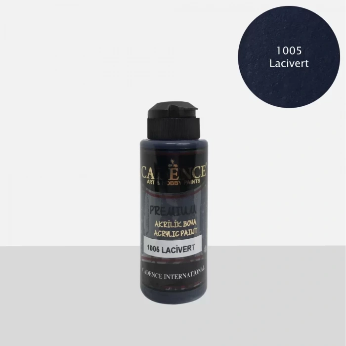 PREMIUM AKRİLİK BOYA 1005 LACİVERT 70ML