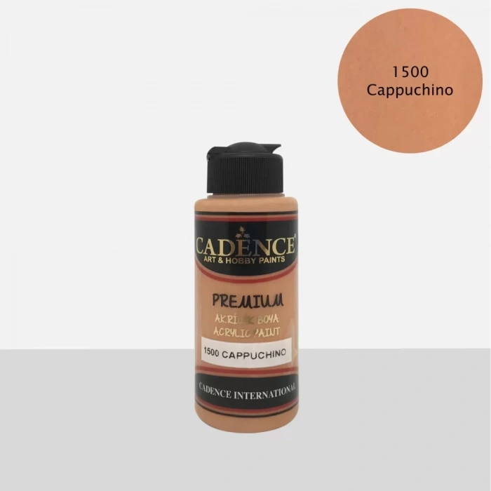 PREMIUM AKRİLİK BOYA 1500 CAPPUCHINO 120ML