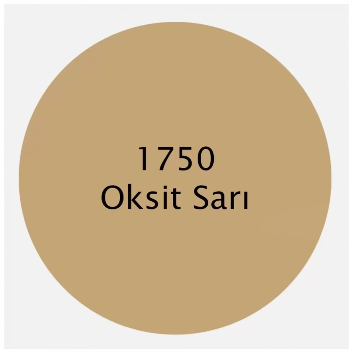 PREMIUM AKRİLİK BOYA 1750 OKSİT SARI 500ML