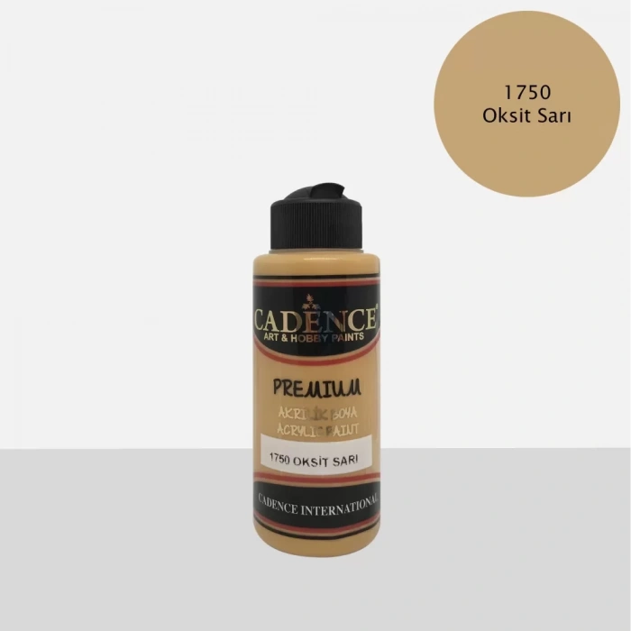 PREMIUM AKRİLİK BOYA 1750 OKSİT SARI 70ML