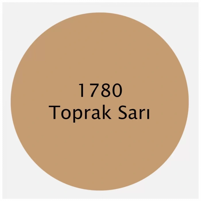 PREMIUM AKRİLİK BOYA 1780 TOPRAK SARI 500ML