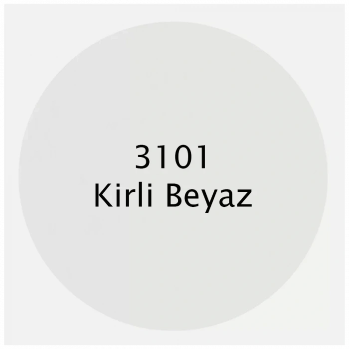 PREMIUM AKRİLİK BOYA 3101 KİRLİ BEYAZ 500ML