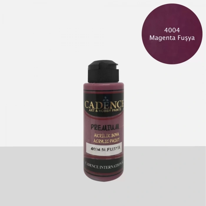 PREMIUM AKRİLİK BOYA 4004 M. FUŞYA 70ML