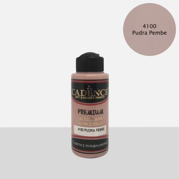 PREMIUM AKRİLİK BOYA 4100 PUDRA PEMBE 120ML
