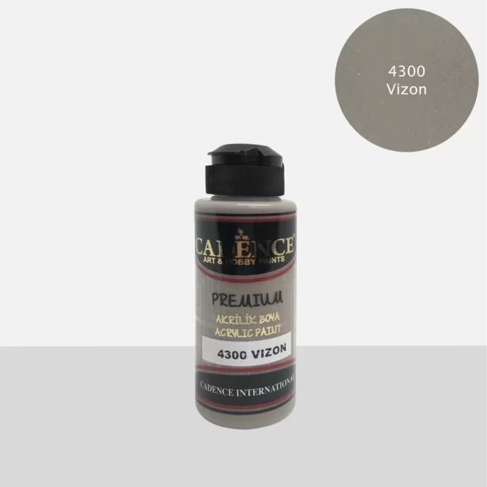 PREMIUM AKRİLİK BOYA 4300 VİZON 120ML
